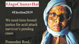 acid attack, stop acid attack, acid attack victims, campaign by acid attack victims, election news, lok sabha elections, indian express