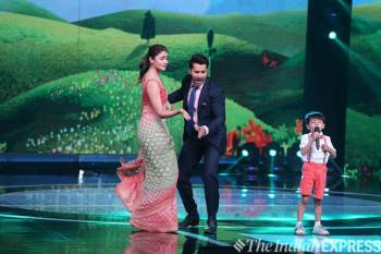 Kalank stars Alia Bhatt and Varun Dhawan dance to Sa Re Ga Ma Pa Li'l  Champs' tunes | Entertainment Gallery News - The Indian Express