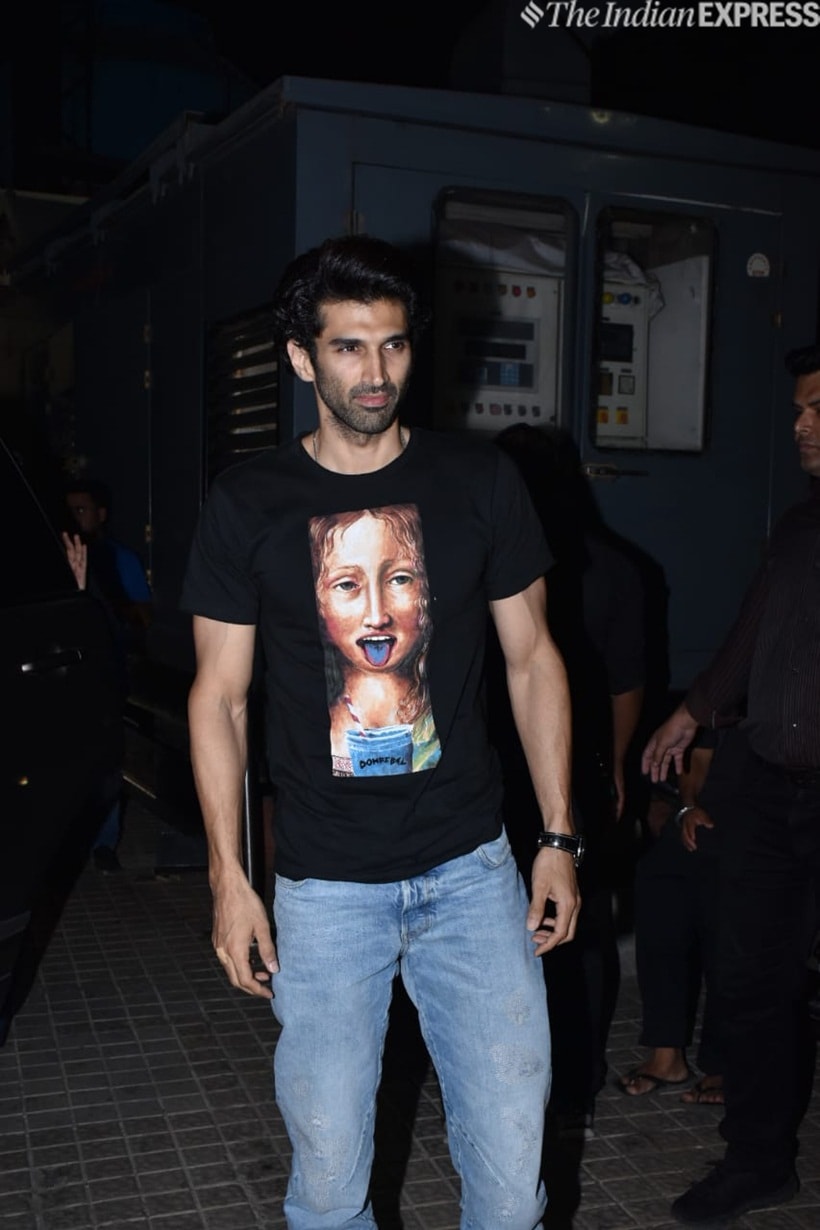 aditya roy kapur at kalank screening