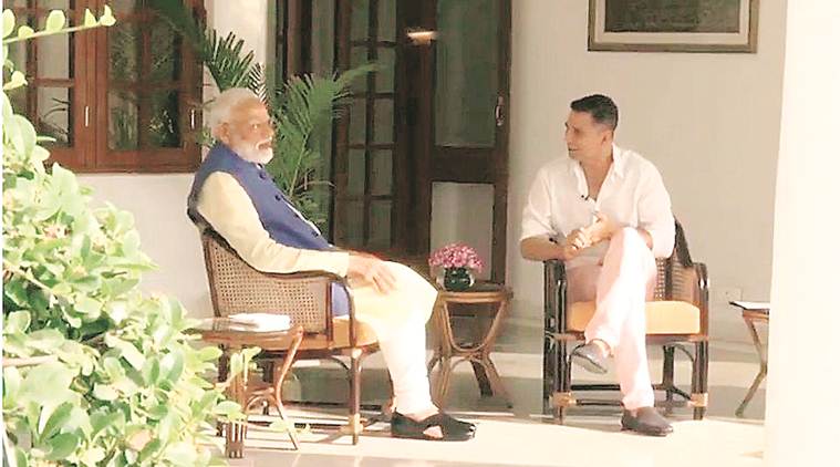 lok sabha elections 2019, lok sabha elections, narendra modi, pm modi, pm modi interview, pm modi akshay kumar interview, ani, akshay kumar, netflix, indian express news