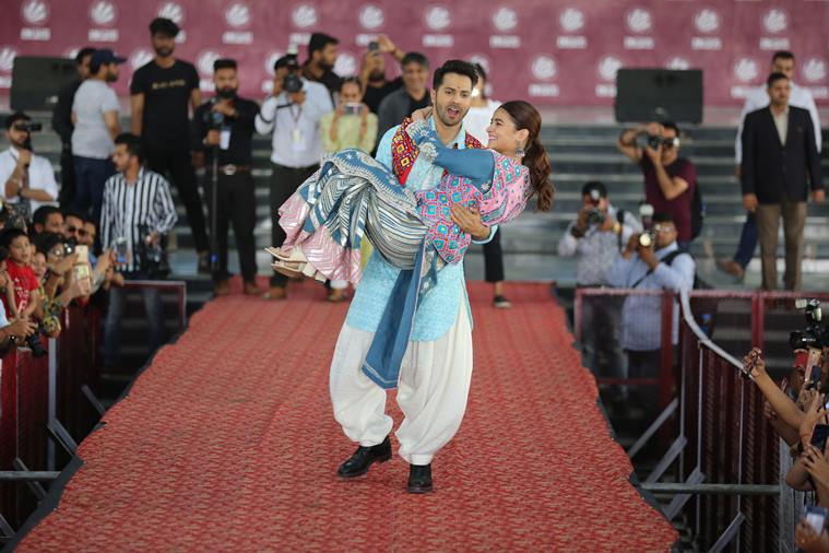 kalank, alia bhatt, varun dhawan, indian express, film promotion