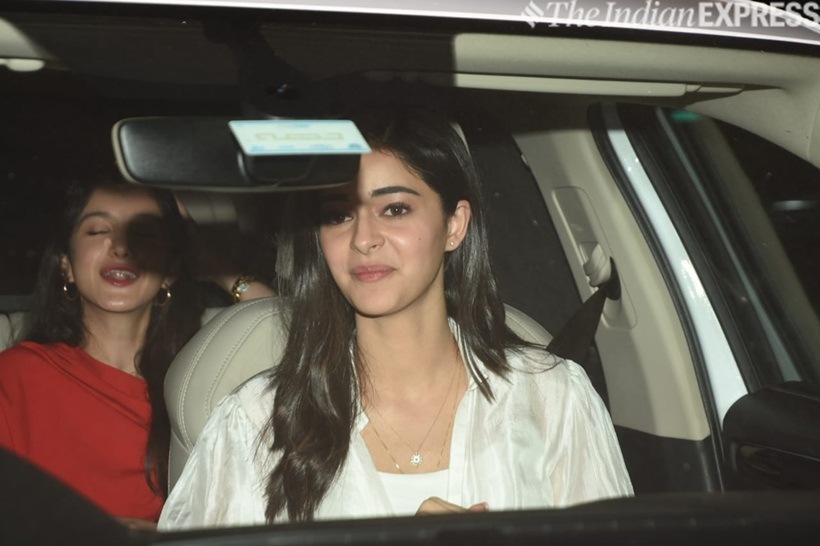 ananya panday at kalank screening
