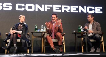 Cast and crew of Avengers : Endgame unite in Seoul- The New Indian Express