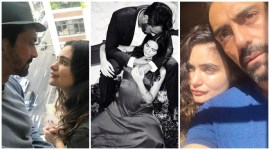Arjun Rampal, Gabriella Demetriades pregancy social media photos
