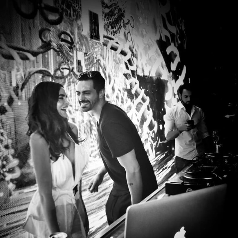 Arjun Rampal, girlfriend Gabriella Demetriades photo