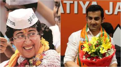 atishi aam aadmi party, gautam gambhir lok sabha elections, bjp mp gautam gambhir,