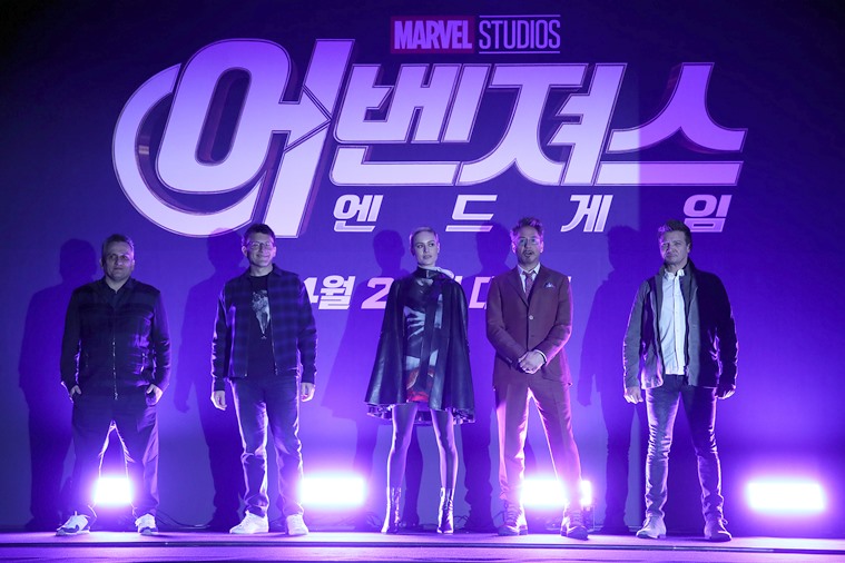 Avengers Endgame press tour South Korea Seoul
