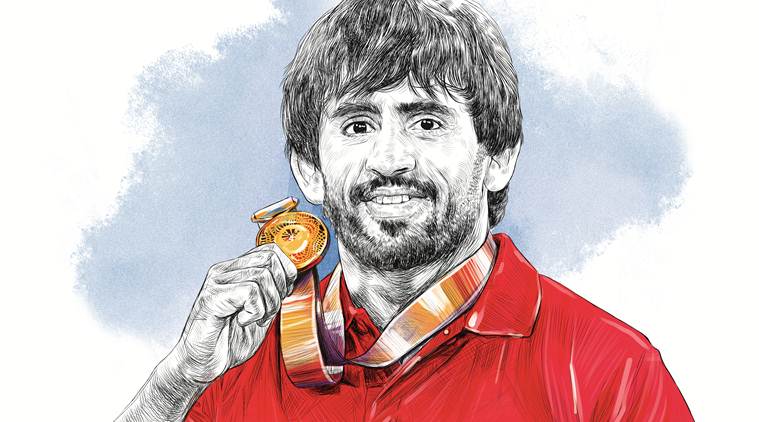 Bajrang Punia S Golden Tale Sports News The Indian Express