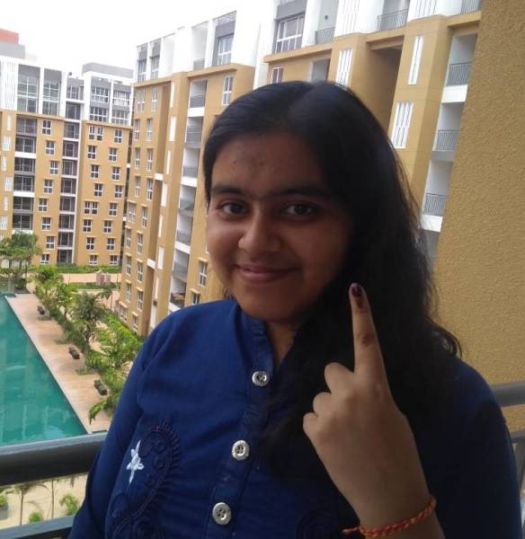 Bangalore-First-time-voter-Payel-Roy