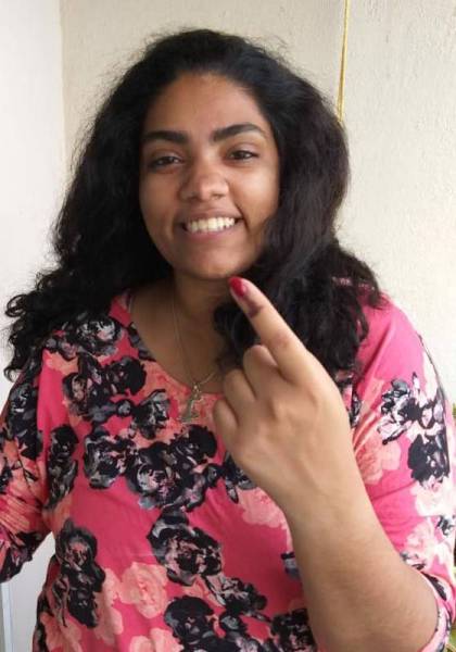 Bangalore-First-time-voter-Sreetama-Banerjee