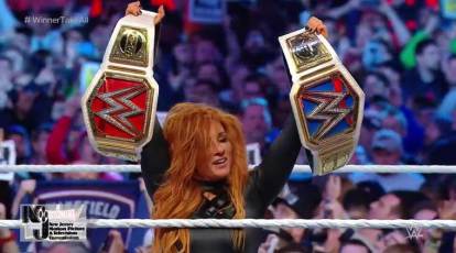 How many championships/titles has Becky Lynch won? Full list of