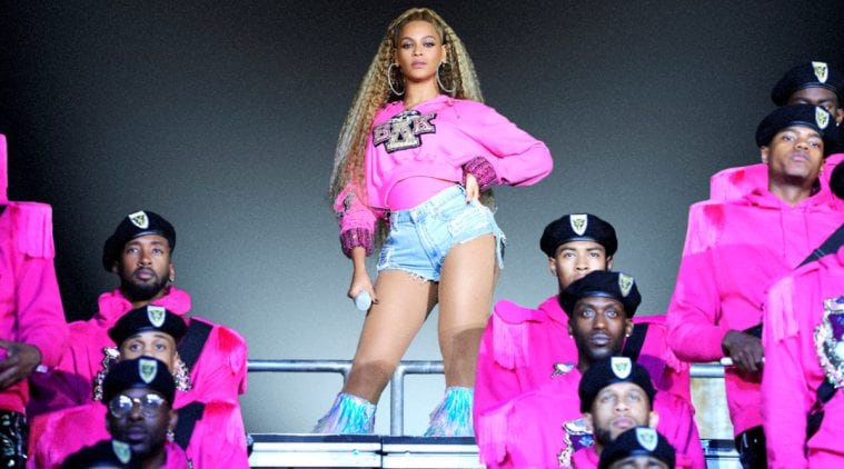 Beyonce in Homecoming