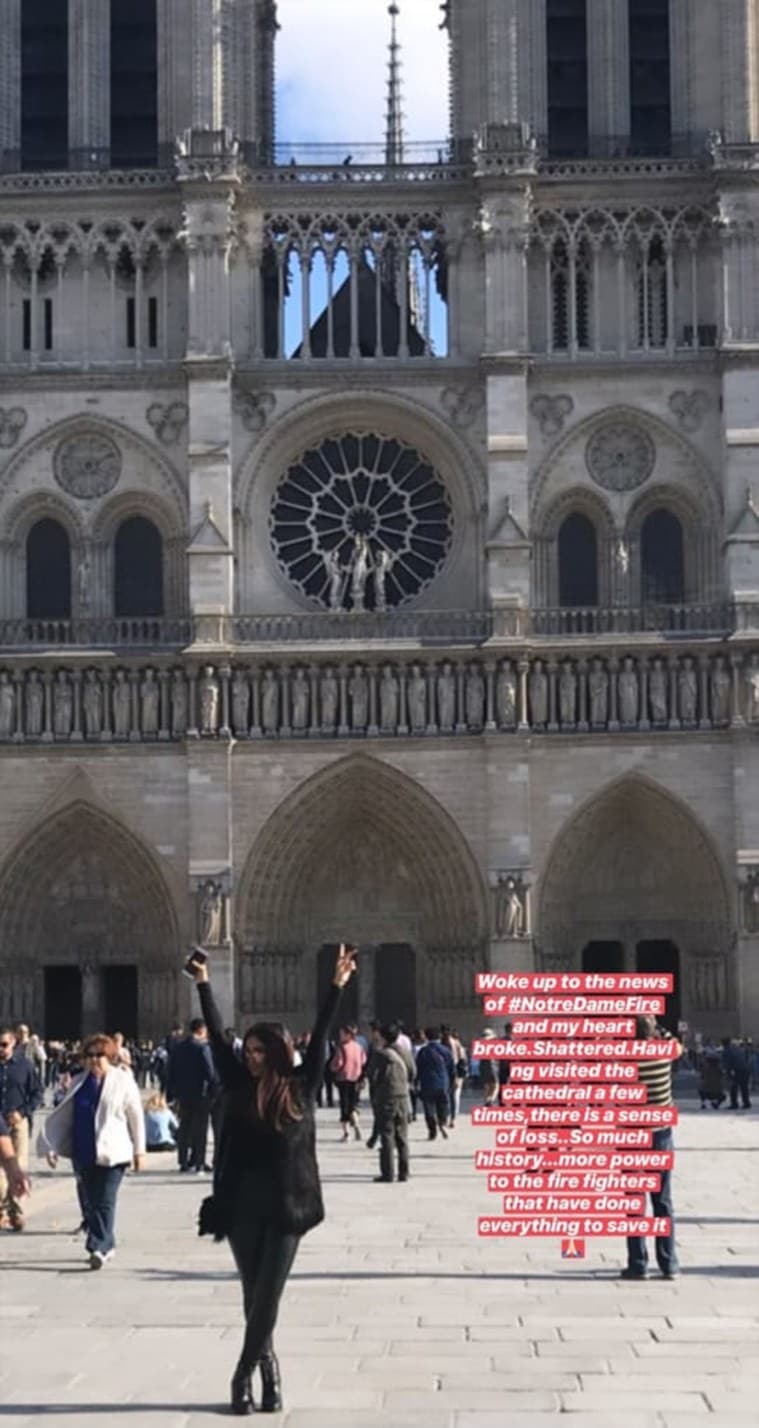 bhumi pednekar notre dame cathedral