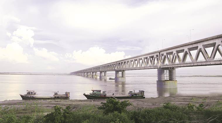 Assam elections, Arunachal pradesh elections, northeast elections, Bogibeel Bridge, lok sabha elections 2019, lok sabha polls 2019, elections news, india news, indian express