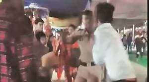 As thrashing video goes viral, police identify SPO at the receiving end