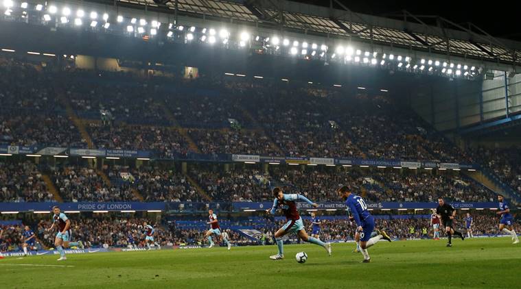 General view during the Chelsea vs Burnley match