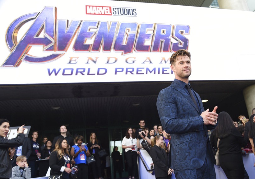 Robert Downey Jr Chris Evans Chris Hemsworth and others attend Avengers Endgame world premiere Entertainment Gallery News The Indian Express