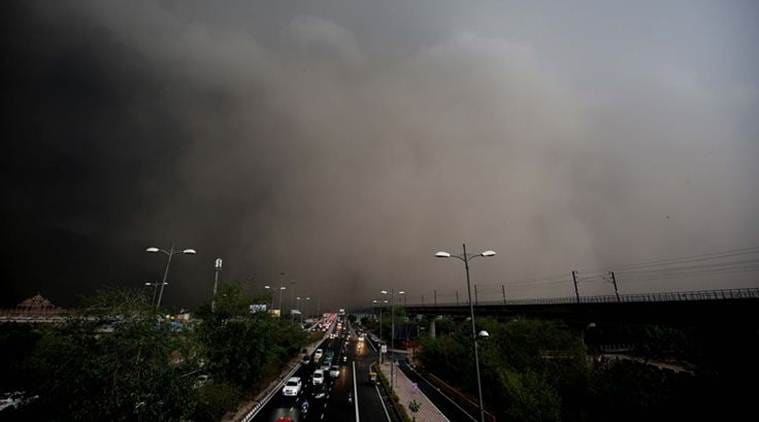 new delhi climate lockdown