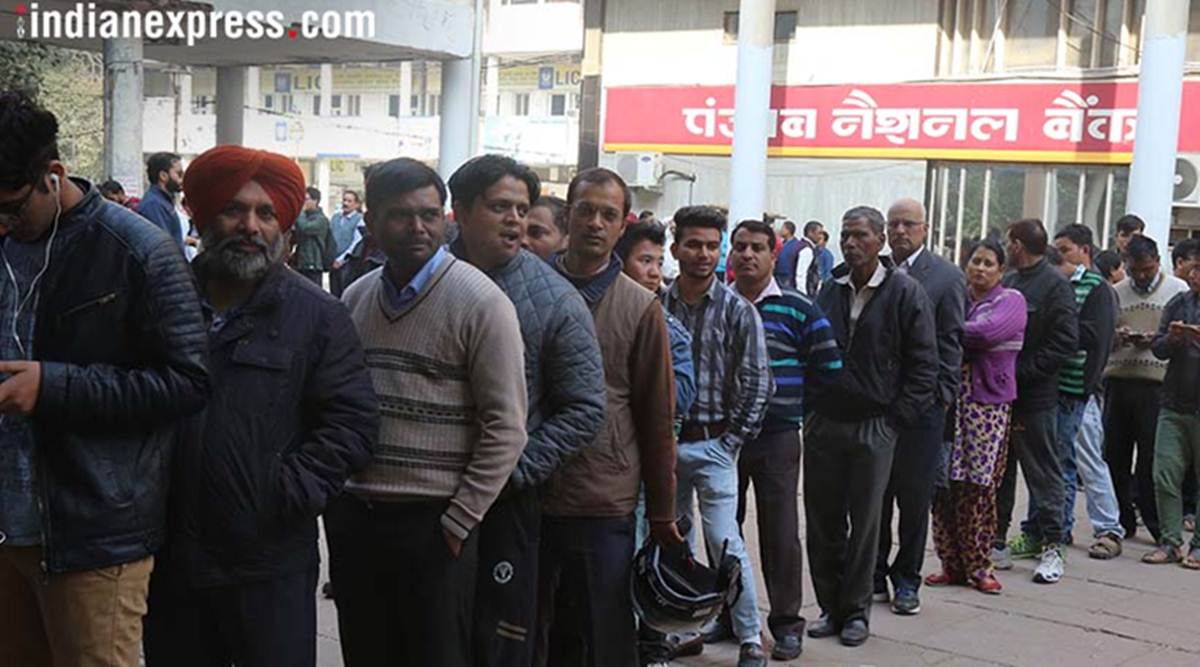 taxpayers, noteban, demonetisation, unemployment, fall in economic activity, business news, economy news, Indian express