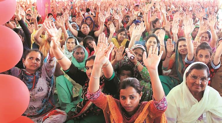 Lok Sabha polls 2019: Dera Sacha Sauda political wing holds congregation for followers