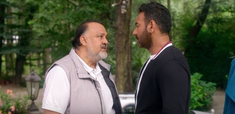 ajay devgn and alok nath