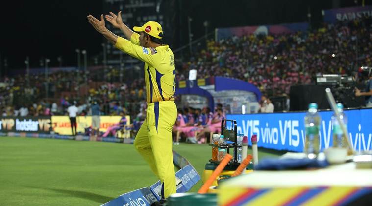 MS Dhoni Chennai Super Kings 