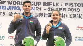 Divyansh Panwar Anjum Moudgil divyansh panwar, anjum moudgil, shooting, mixed team, olympics, olympics medals, sports, tokyo, express explained