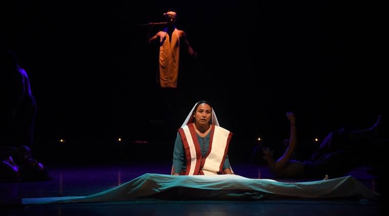 Joy Maisnam, Theatre director Joy Maisnam, Andha Yug, Imphal, Manipur, Mahindra Excellence in Theatre Awards (META), Dharamvir Bharati, Mahabharata, Nine Days Newspapers, Abhimanch theatre, actor Adil Hussain, indian express, indian express news
