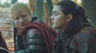 Ed Sheeran in game of thrones character