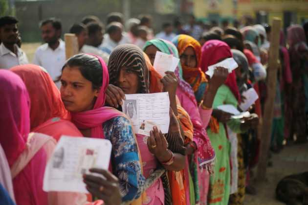 Voters throng polling booths as Phase 1 of Lok Sabha elections ends ...