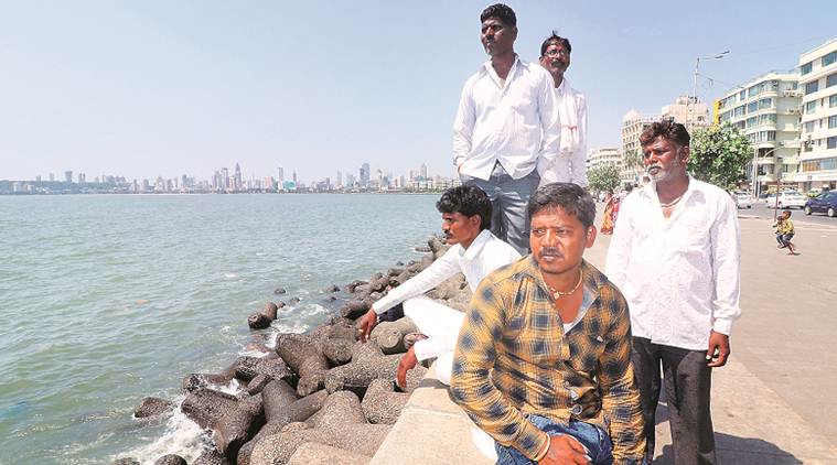 ex convicts, mumbai news, mumbai ex convicts, marine drive, mumbai news, indian express