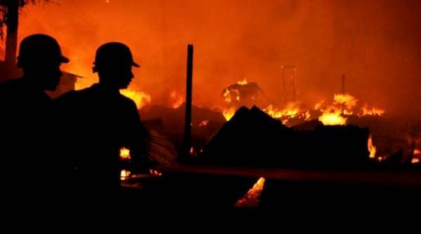 fire, ahmedabad fire, ahmedabad hospital fire, fire in child hospital, ahmedabad child hospital fire, indian express