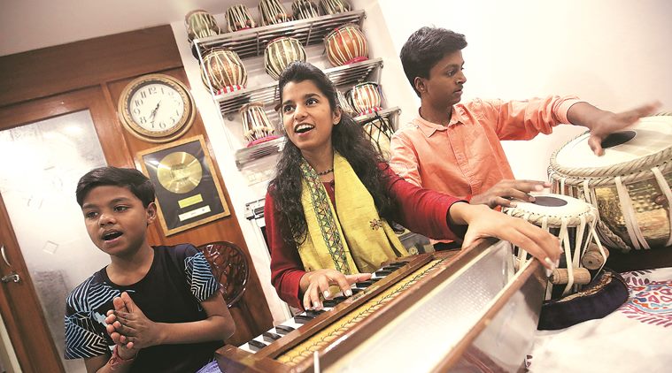 Vocalist Maithili Thakur and her two brothers on being ... - 759 x 422 jpeg 75kB