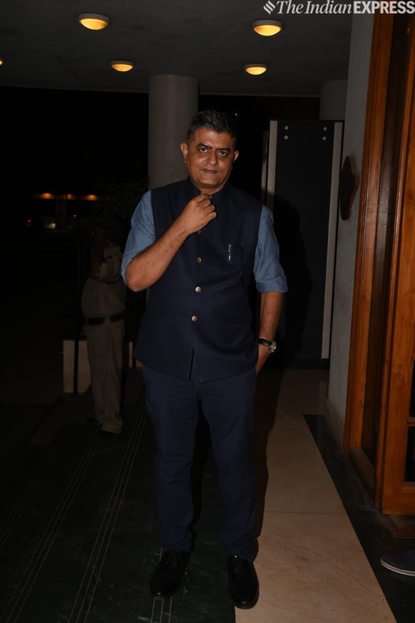 gajraj rao at Manoj Bajpayee birthday