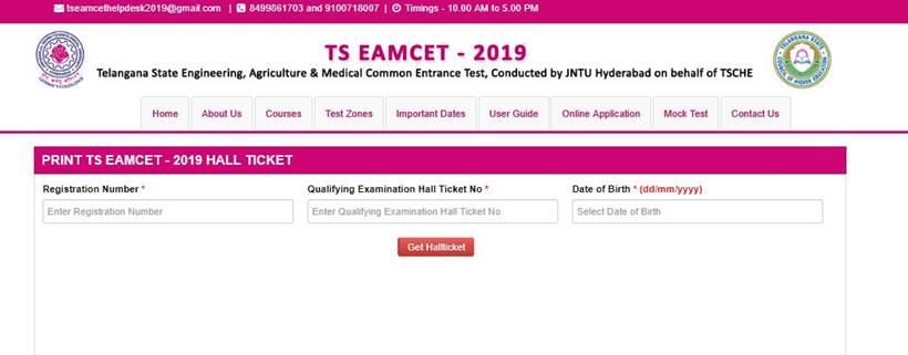 ts eamcet hall ticket, ts eamcet 2019 admit card, manabadi, ts eamcet hall ticket download, eamcet.tsche.ac.in, manabadi.com, ts eamcet exam date, ts eamcet 2019, eamcet exam dates, ts eamcet syllabus