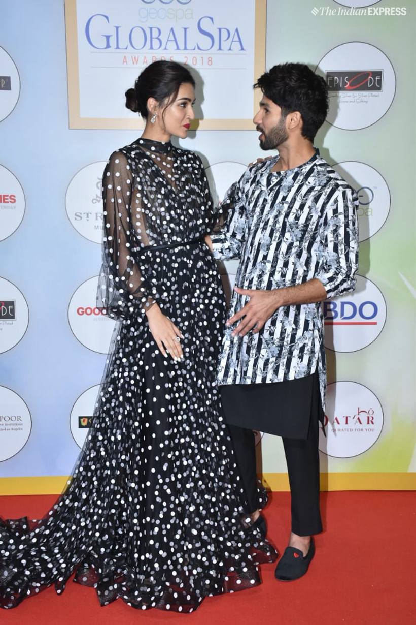 shahid kapoor, kriti sanon pics