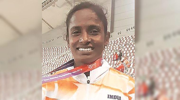 Gomathi Marimuthu, Doha Asian Championships, aac day 3, sports news, indian express