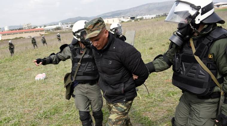 Greece, Greece migrants, Greece migrant crisis, Greece refugees, refugee crisis, Greece europe border, Balkan Greece border, Greece migrant crisis, Indian Express, latest news