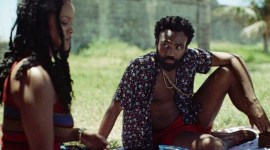 rihanna and donald glover in guava island