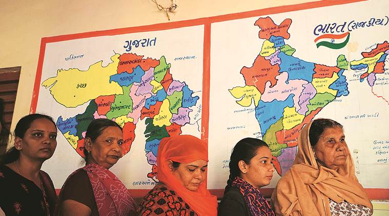 Gujarat, Gujarat elections, Gujarat voting, gandhinagar seta, Lok sabha elections, rahul gandhi, amit shah, general elections, election news, decision 2019, lok sabha elections 2019, indian express