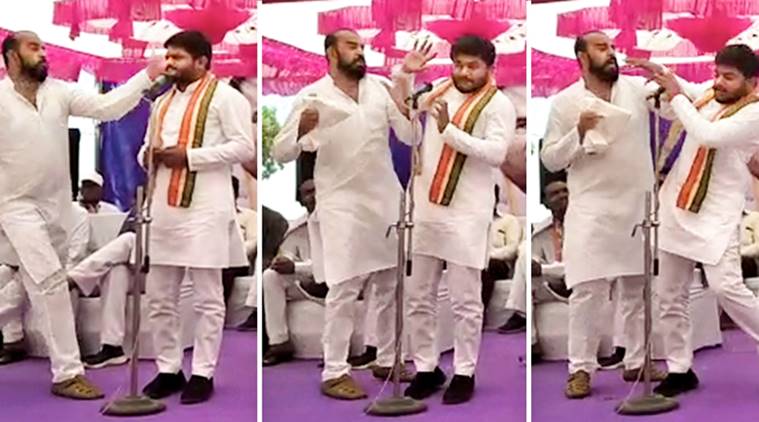 Slapped at rally, Hardik says BJP trying to kill him