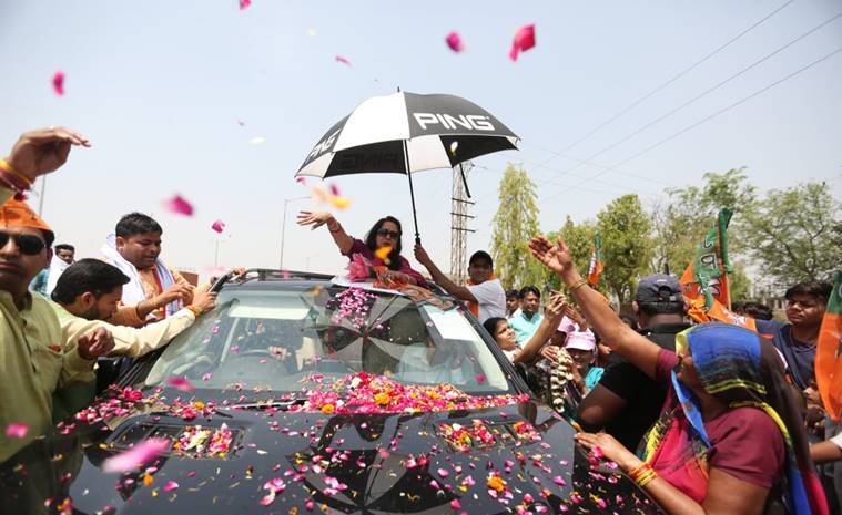 Hema Malini, Lok Sabha Elections 2019, Mathura, Hema Malini Mathura, BJP, Congress, Indian Express, election news, mathura MP