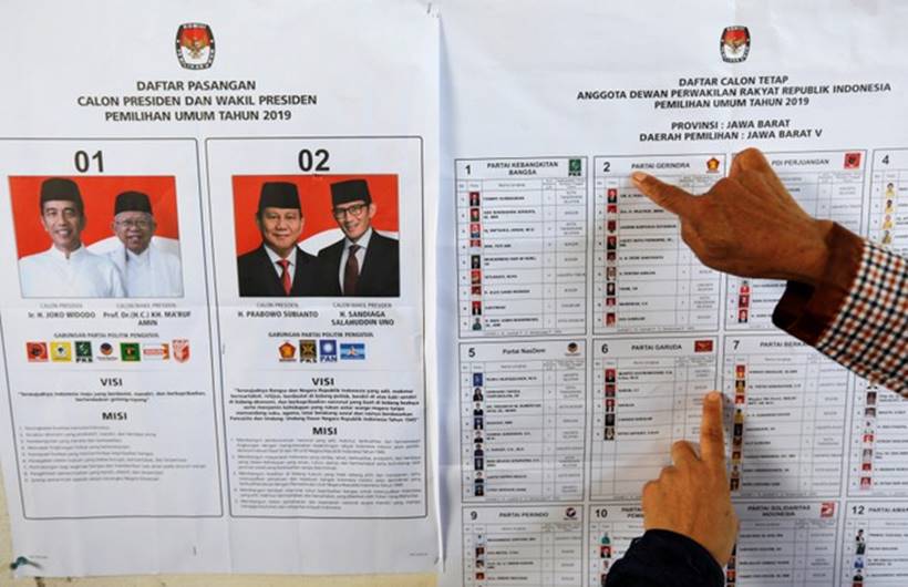Voting closes in Indonesia's giant one-day election