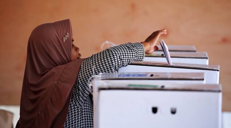Voting underway in Indonesia, world's biggest one-day election
