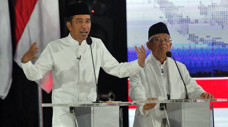Indonesia, Indonesia elections, elections in Indonesia, Indonesian elections 2019, 2019 Indonesia elections, Joko Widodo, Joko Widodo Indonesia, Prabowo Subianto, Prabowo Subianto Indonesia, Indonesia news, Indian Express, latest news