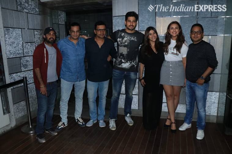 jabariya jodi wrap party