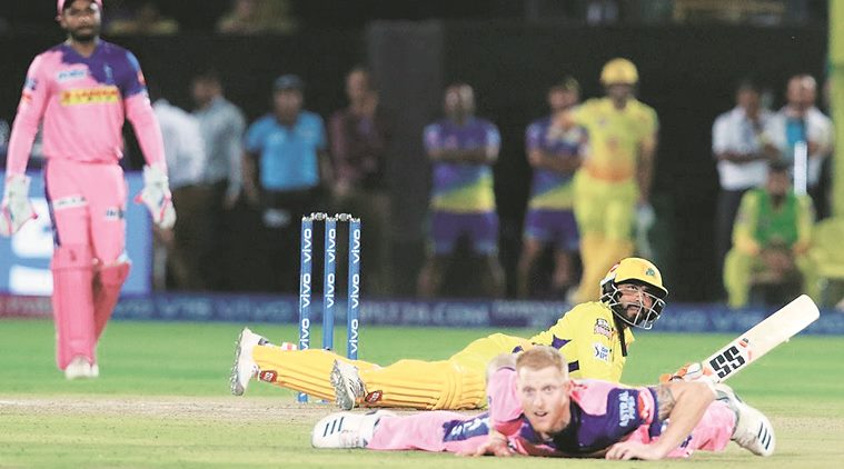rr vs csk, rr vs csk report, rr vs csk results, ipl 2019 results, ipl 2019 report, ipl 2019, rajasthan royals vs chennai super kings, ms dhoni, ambati rayudu, mahendra singh dhoni, ipl 2019 news, rr vs csk news,