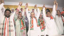 BSP leaders join congress, Jannat Jahan, Anwar-ul-Haq, Jannat Jahan joins congress, Anwar-ul-Haq joins congress, Chandigarh news,