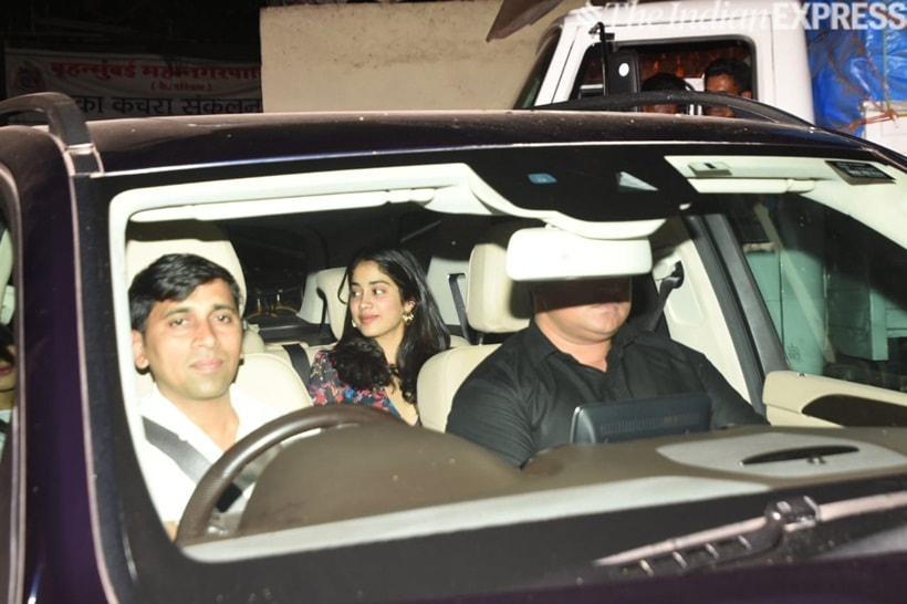 Janhvi Kapoor at Kalank screening