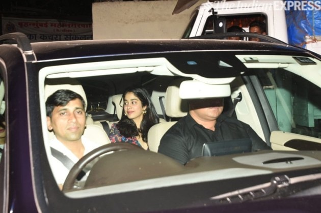 Janhvi Kapoor at Kalank screening